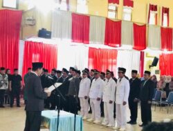 Perdana Sejak Menjabat Bupati, H. Mirwan Lakukan Mutasi Puluhan Pejabat
