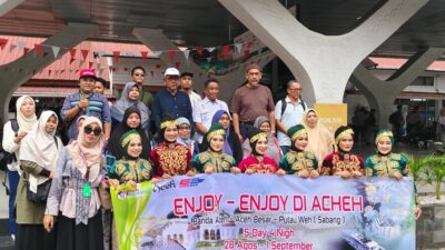 Ratoh Jaroe Bergema di Pelabuhan Ulee Lheue Banda Aceh, Sambut Kedatangan Delegasi Dunia