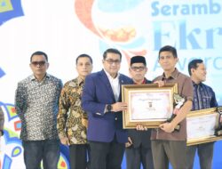 Kapolda Aceh Terima Penghargaan Serambi Ekraf 2025