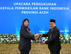Pengukuhan Kepala Perwakilan Bank Indonesia Provinsi Aceh, Perkuat Sinergi Pengendalian Inflasi dan Pertumbuhan Ekonomi Aceh
