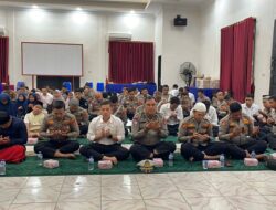 Polres Nagan Raya Gelar Doa Bersama Untuk Keselamatan Bangsa Dan Petugas Keamanan
