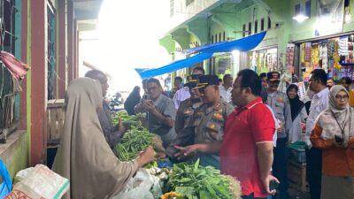 Kapolres Sabang dan Walikota Sidak Pasar, Pastikan Harga Bahan Pokok Stabil