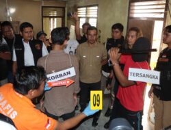 Polres Aceh Barat Gelar Rekonstruksi Kasus Pembunuhan, Peragakan 13 Adegan
