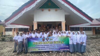 Polres Pidie Jaya Ajak Pelajar SMA Negeri 1 Panteraja Bijak Bermedsos