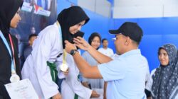 Kumpul Tujuh Medali, Kuta Malaka Juara Umum Cabor Taekwondo PORKAB 2025