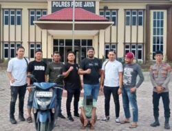 Polres Aceh Selatan Amankan Pelaku Curanmor di SPBU Gampong Geulumbuk