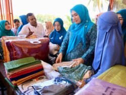 Kak Ana Kunjungi Tempat Produksi Konveksi Terjangkau dan Berkualitas di Aceh Utara