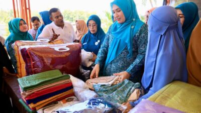 Kak Ana Kunjungi Tempat Produksi Konveksi Terjangkau dan Berkualitas di Aceh Utara