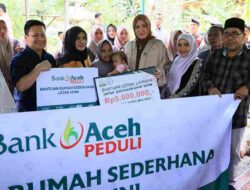 Kak Ana Serahkan Bantuan Rumah Layak Huni untuk Keluarga Korban Pembunuhan di Aceh Timur