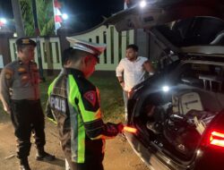 Cegah Kejahatan, Polres Pidie Jaya Gencarkan Patroli Kamtibmas