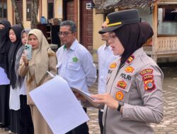 Pelajar SMA Pidie Jaya Terima Pesan Moral “Aceh Metuah” dari Polisi