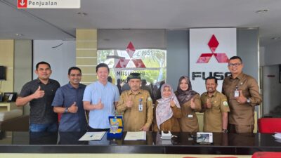 SMKN 1 Al Mubarkeya Jajaki Pembukaan Kelas Industri Bersama Dealer Mitsubishi