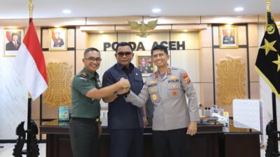 Terima Audiensi Pangdam IM dan Kajati, Kapolda Aceh: Momentum Perkuat Sinergisitas TNI-Polri dan Kejaksaan