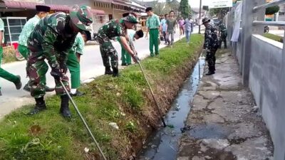 Sambut HUT ke-80 TNI, Kodam Iskandar Muda Gelar Karya Bakti
