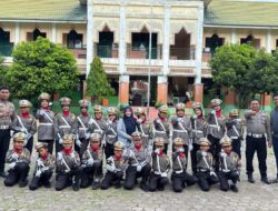 Pocil MIN Sabang Raih Juara 3 Lomba Baris-berbaris di Polda Aceh