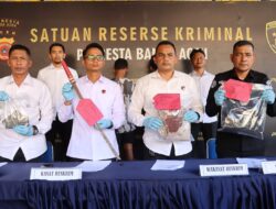 Dua Pelaku Pencurian dengan Kekerasan di Pasar Aceh Ditangkap Polisi 