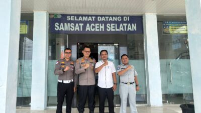 Kapolres Aceh Selatan Tinjau Langsung Pelayanan Samsat