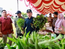 Digelar TPID, Bupati Aceh Barat Buka Pasar Tani di Seuneubok