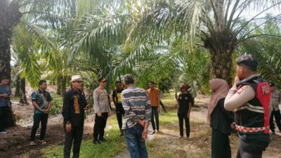 Polres Nagan Raya Bersama PN Suka Makmue Amankan Pelaksanaan Sita Eksekusi di Desa Ujong Patihah