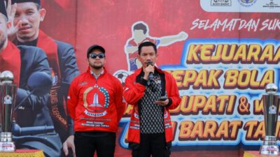 PST Suak Timah Juara Turnamen Sepakbola Piala Bupati dan Wakil Bupati Aceh Barat