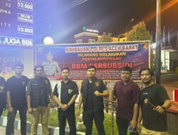 Polres Aceh Barat Gencarkan Edukasi, Spanduk Larangan Penyalahgunaan BBM Dipasang di SPBU