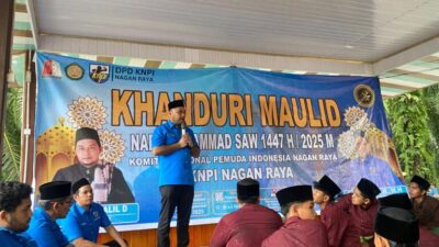 KNPI Nagan Raya Gelar Maulid Nabi di Dayah Istiqamatuddin Hayatus Surur