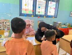 Puskesmas Cot Ba’u Sabang Laksanakan Cek Kesehatan Gratis di Belasan Sekolah