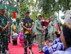 Pangdam IM dan Ketua Persit KCK Daerah IM Lakukan Kunjungan Kerja Ke Kodim 0112/Sabang