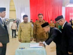 Bupati Aceh Selatan Lantik Tiga Pejabat Eselon II Hasil JPT 2024
