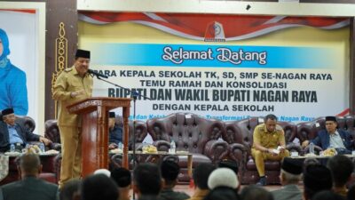 Bupati dan Wabup Nagan Raya Gelar Temu Ramah dengan Kepala TK, SD, dan SMP Se-Nagan Raya
