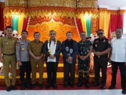 Pangdam IM dan Forkopimda Aceh Sambut Kedatangan Ketua MPR RI di Bandara SIM