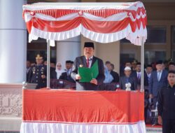 Upacara Hari Kesaktian Pancasila di Nagan Raya, Bupati TRK Bertindak Inspektur Upacara