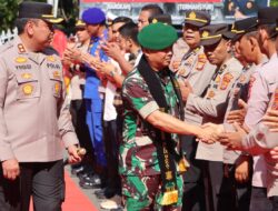 Perkuat Kolaborasi TNI-Polri, Kapolres Aceh Barat Sambut Kunjungan Dandim 0105/Abar