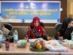 Seribuan Peserta Ikuti Lomba Mewarnai Anak Cermat Meulaboh-Aceh Besar