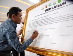 Hadiri Deklarasi Green Policing, Wagub Aceh: Tonggak Penting Mencegah Tambang Liar