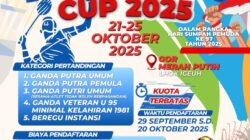 Forkopimda Sabang Gelar Turnamen Badminton Sambut Hari Sumpah Pemuda