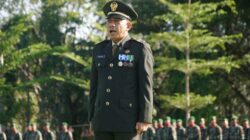 Pengucapan Sapta Marga Gelorakan Semangat HUT ke-80 TNI di Lapangan Makorem 012/TU