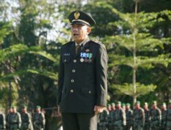 Pengucapan Sapta Marga Gelorakan Semangat HUT ke-80 TNI di Lapangan Makorem 012/TU