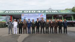 Kodim 0104/Aceh Timur Gelar Upacara HUT Ke-80 TNI Penuh Khidmat dan Kebersamaan