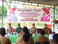 Kunker ke Polsek, Kapolres Aceh Singkil Tekankan Pentingnya Pelayanan Prima Untuk Masyarakat
