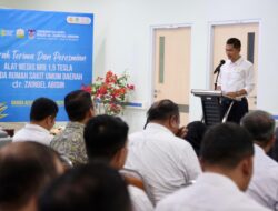 Sekda Aceh Resmikan Alat MRI 1,5 Tesla di RSUD Zainoel Abidin