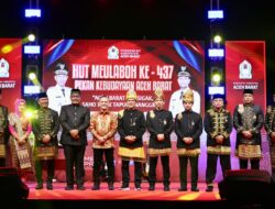 Ribuan Warga Aceh Barat Padati Arena Perayaan HUT Kota Meulaboh ke-437 dan Pembukaan PKAB