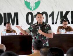 Tingkatkan Kemandirian Ekonomi, Kodim 0101/KBA Bahas Pembangunan Koperasi Merah Putih