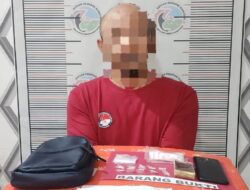 Satresnarkoba Polres Nagan Raya Bekuk Pengedar dan Amankan 11 Paket Narkotika di Alue Bilie