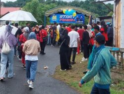 Jalan Santai Meriahkan HUT Universitas Terbuka di Sabang