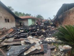 Kebakaran Hanguskan Empat Rumah Di Aceh Tenggara