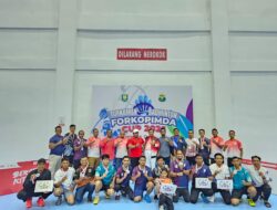 Turnamen Badminton Forkopimda Cup Resmi Ditutup, Sukses Pererat Silaturahmi Sabang