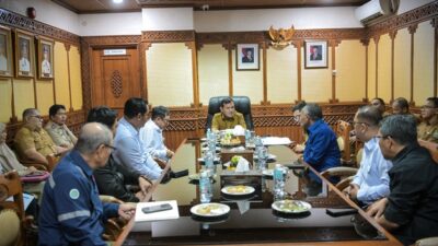 Wagub Aceh dan Tim Jaksa Agung Muda Intelijen Bahas Percepatan Pembangunan Tol Sibanceh Seksi Padang Tiji – Seulimeum