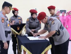 Kasatreskrim dan Tiga Kapolsek Jajaran Polresta Banda Aceh Diserahterimakan