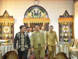 Jelang Rakor Penanggulangan Bencana, Wagub Fadhlullah Ramah Tamah dengan Kepala BNPB